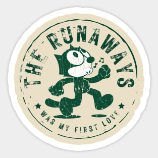 the runaways my first love Sticker